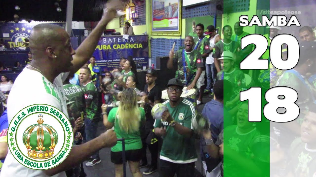 Bateria Império Serrano 2018 - Festa da Pura Cadência