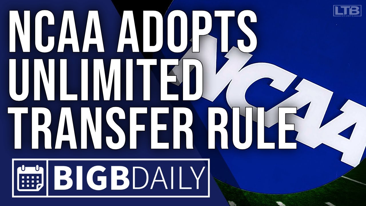 NCAA Throws Up Their Hands On Transfer Portal Rules Big B Daily YouTube ncaa-throws-up-their-hands-on-transfer-portal-rules-big-b-daily-youtube