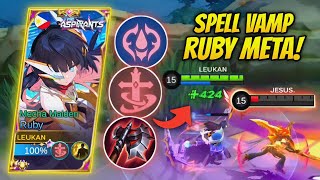 MARTIS NO LIFE DRAIN & NO DAMAGE!!😂RUBY BEST BUILD 2023