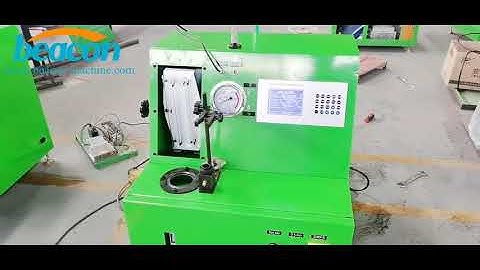 EPS100S common rail injector test bench with QR code function