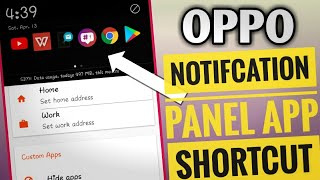 Oppo Notification Panel Apps Shortcut Display 😱. Andriod Bar screenshot 5