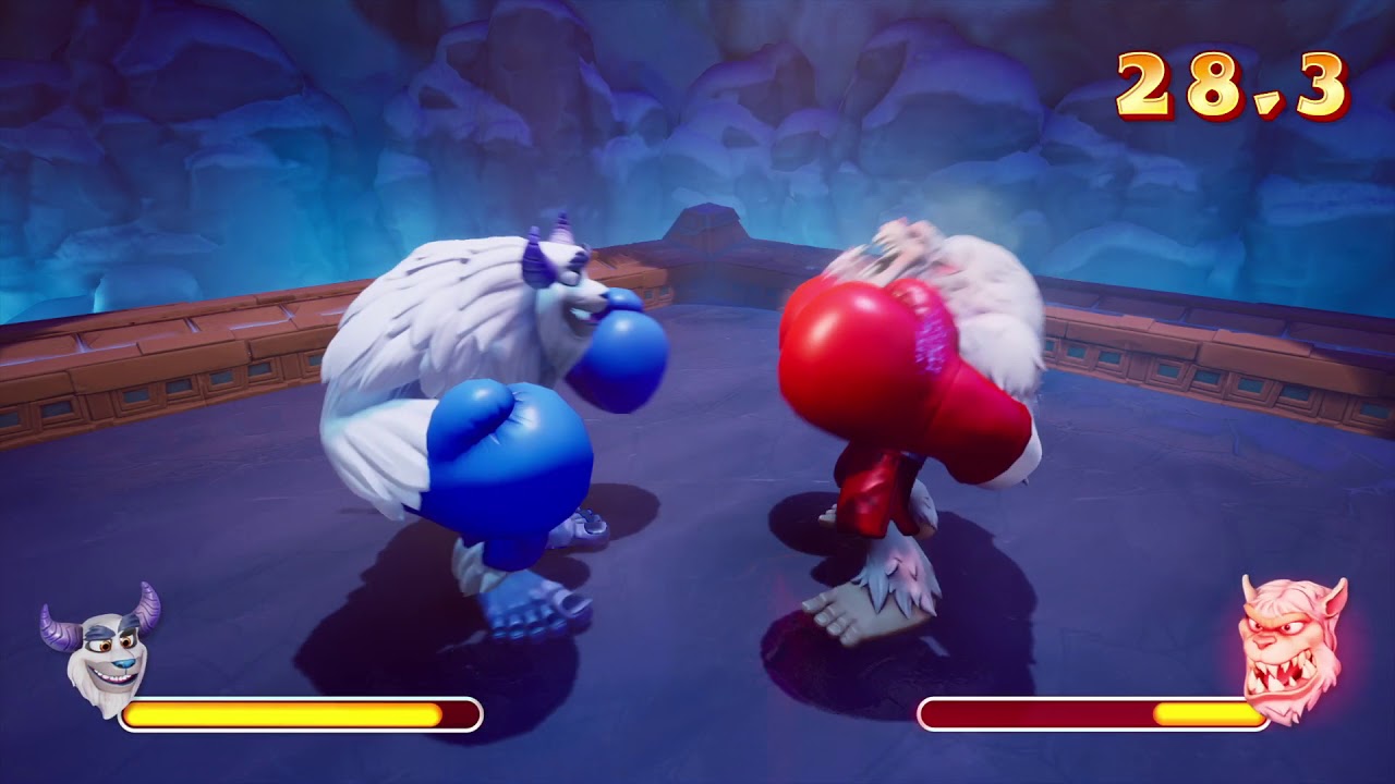 Yeti Boxing Round 1 K.O. in Frozen Altars YouTube