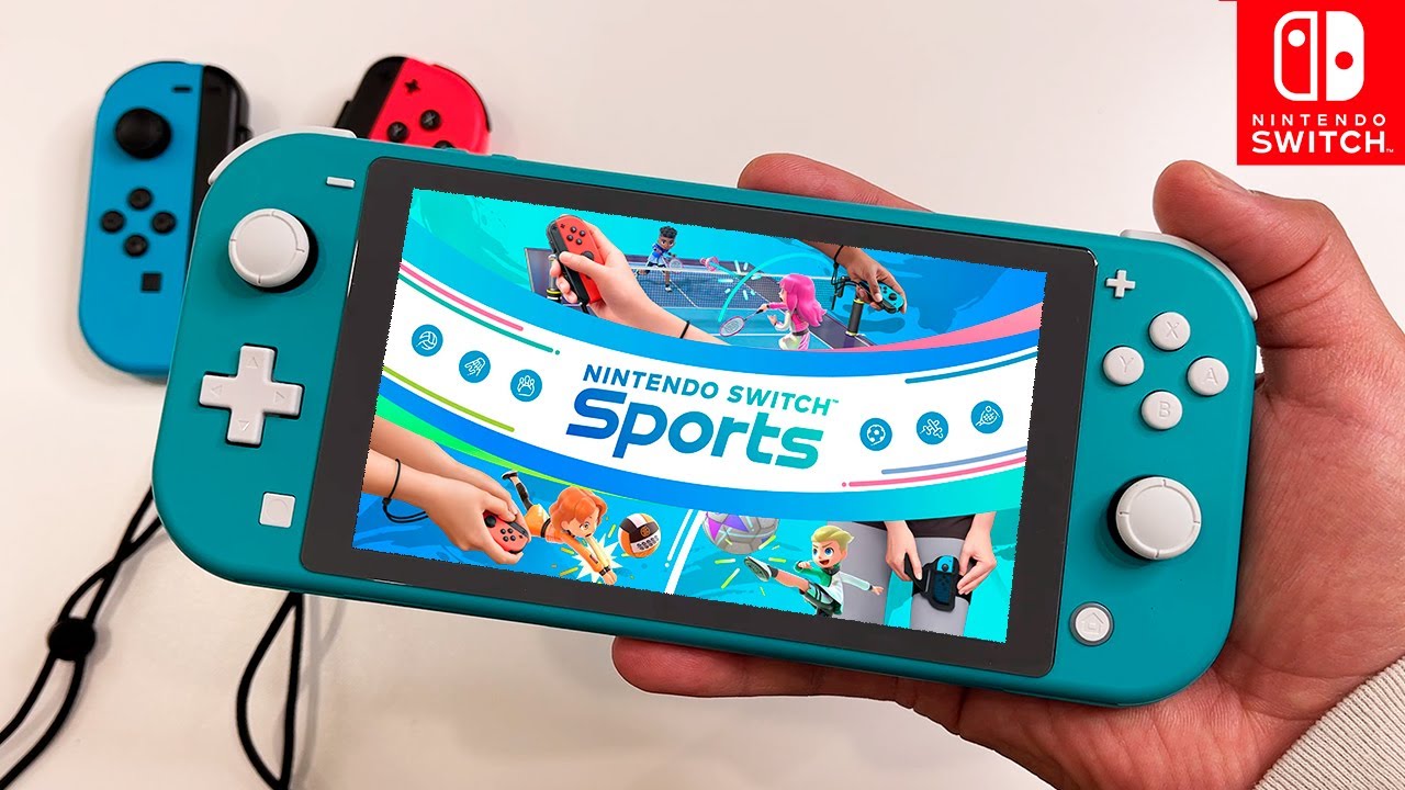 Switch LITE Setup and Gameplay of Nintendo Switch Sports