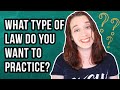 Law Firm Interview Questions | What Type of Law Do you Want to Practice? (How to Answer!)