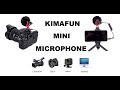 KIMAFUN KM-CAM20  DSLR Camera Mini Microphone