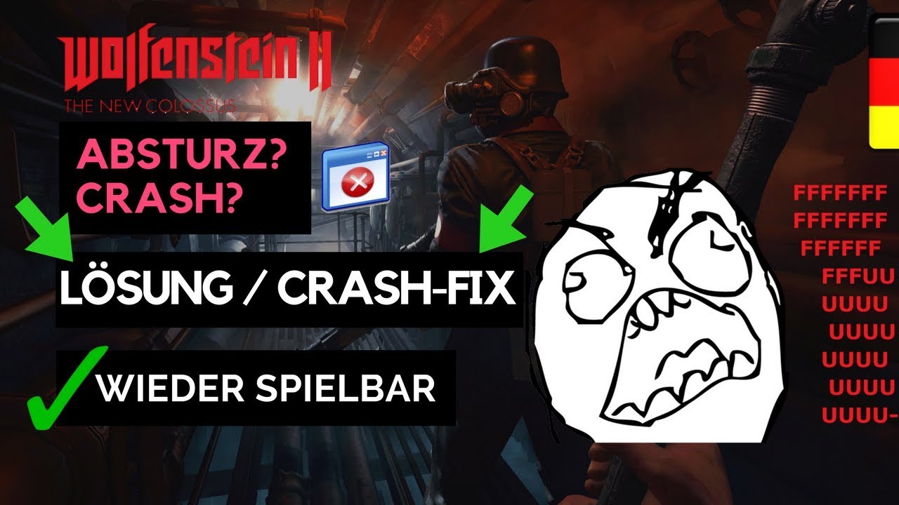 Wolfenstein 2 could crash dump