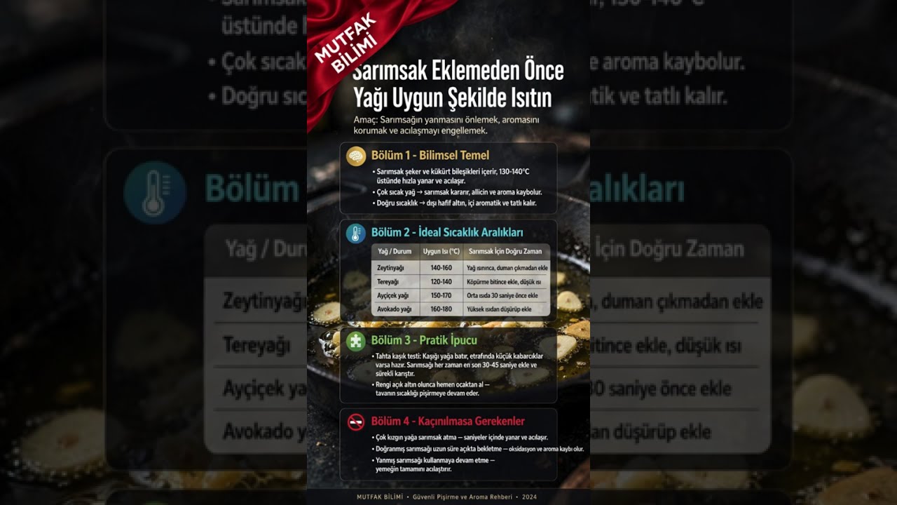 Hata Yapma: Sarımsak Ne Zaman Eklenir? #yemektarifleri #tarif #yemek #shorts Hata Yapma: Sarımsak Ne Zaman Eklenir? #yemektarifleri #tarif #yemek #shorts