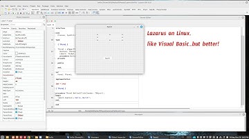 Lazarus on Linux, like Visual Basic...but better!