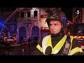 Incendie en centre-ville d'Honfleur