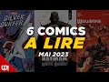 6 comics  lire en mai 2023 