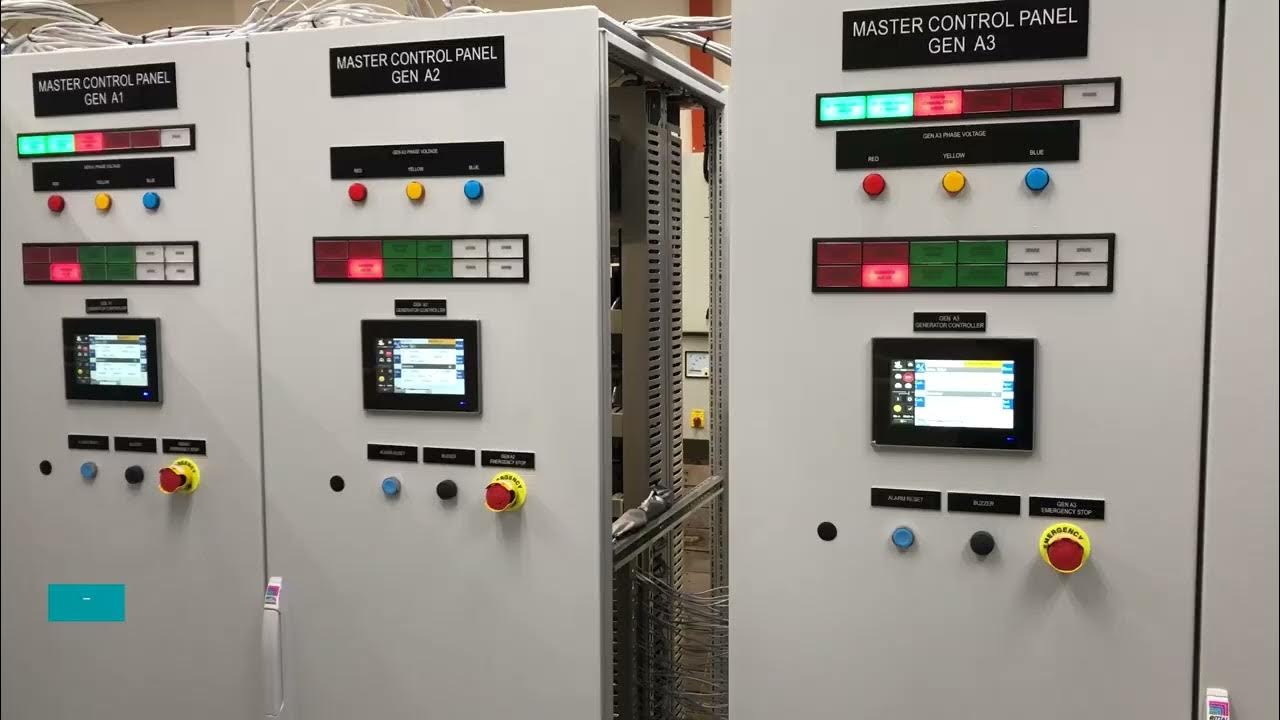 Generator Master Control Panel - YouTube