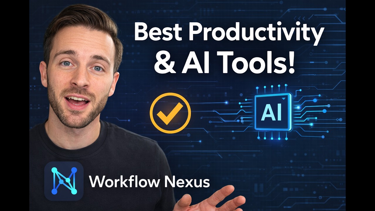 Make.com automation tutorial showing workflow diagram with AI processing