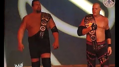 Kane & The Big Show vs Val Venis & Viscera - World Tag Titles