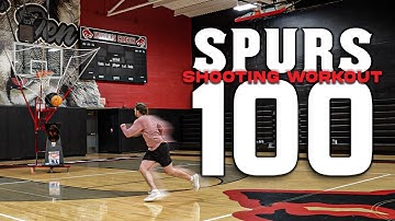 Spurs 100 Shooting Drill | Test How Good You Really Are