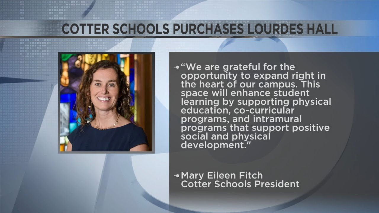 Cotter Schools announces the purchase of Lourdes Hall, formerly owned by WSU