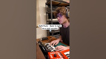 Doin’ it right on a real vocoder #shorts