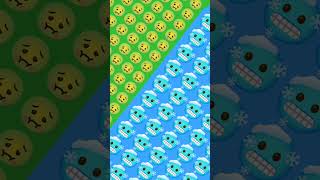 Green and Blue Cold Happy