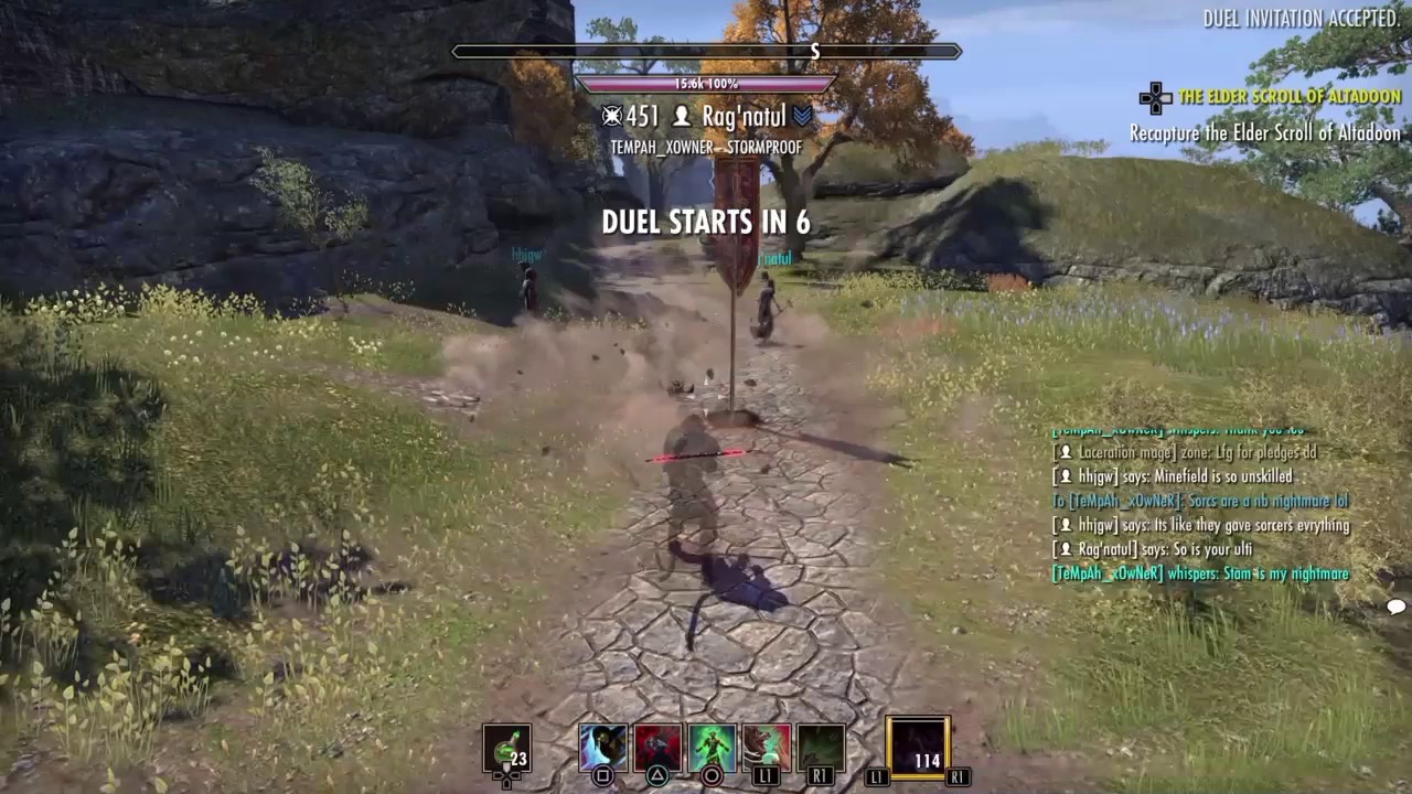 One tamriel op stamina nightblade duels