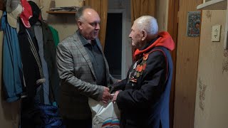 Николай Толбухин поздравил с Днем Победы ветеранов Великой Отечественной войны