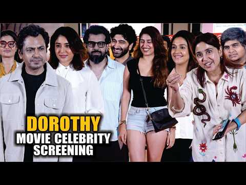 Dorothy Movie Celebrity Screening | Nawazuddin Siddiqui, Guneet Monga, Shweta Tripathi & More