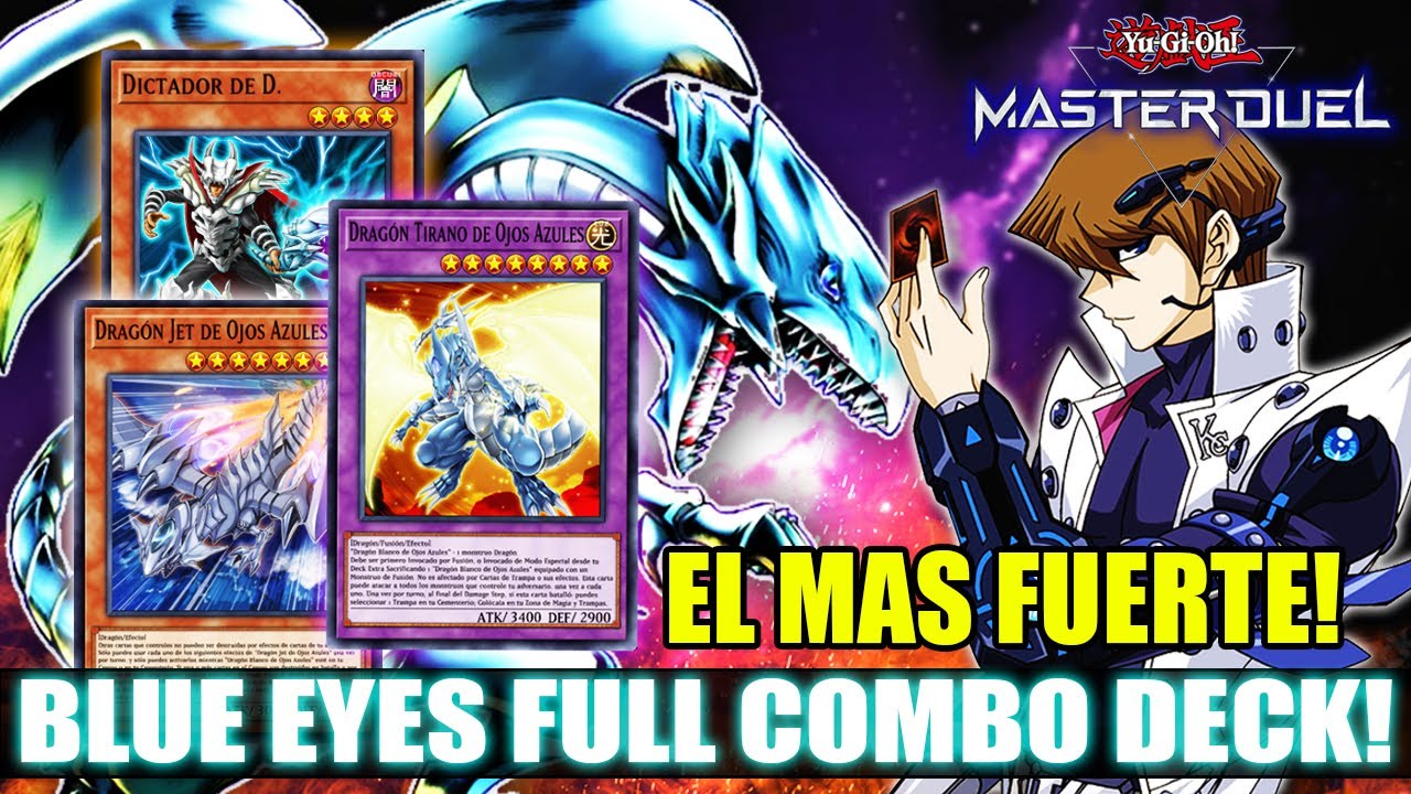 EL MEJOR BLUE EYES DECK DEL MOMENTO!! YU GI OH MASTER DUEL YouTube