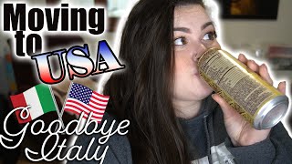 IM MOVING BACK TO THE USA FROM ITALY! Life update