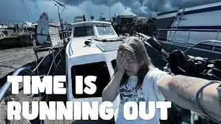IT IS LEAKING | I'm Running Out Of Time To Make My Boat Watertight