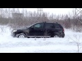 Реальный тест туарег снег 0градусов 2,5 TDI (VW2008)