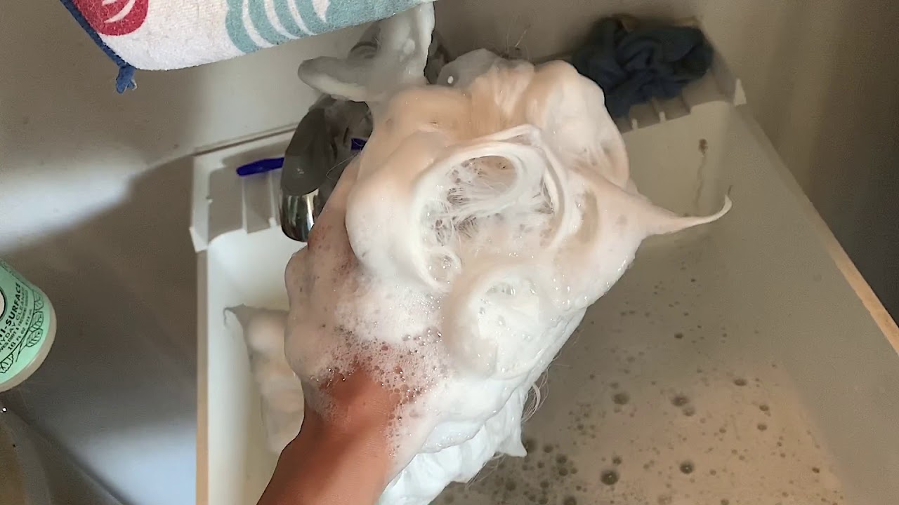 Washing a Princess Wig