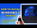 How to Install Windows 11 From USB | Bypass Requirements + New Method