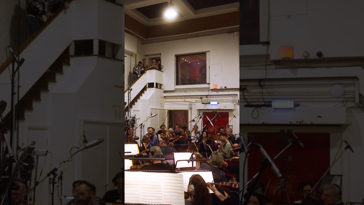 A glimpse into the making of The Wow! Signal. @LondonMetropolitanOrchestra @CrouchEndFestivalChorus