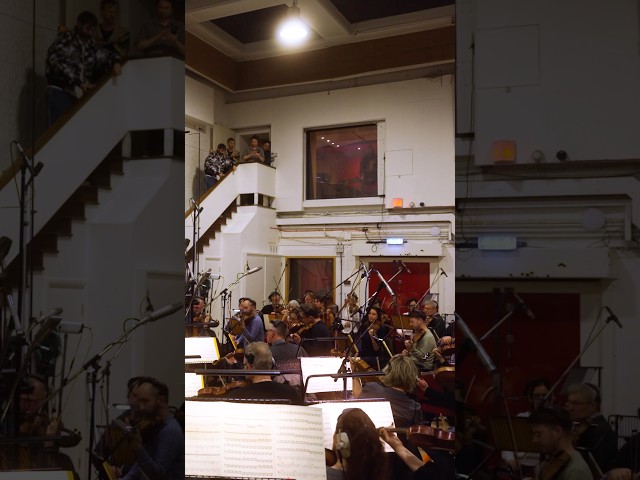A glimpse into the making of The Wow! Signal. @LondonMetropolitanOrchestra @CrouchEndFestivalChorus