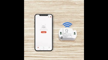 TOPMALL WiFi Smart Switch Wireless Control Smart Home IOT