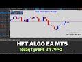 HFT Algo EA MT5 | Live Forex Trading | Todays Profit Is $74142 | High Frequency Trading