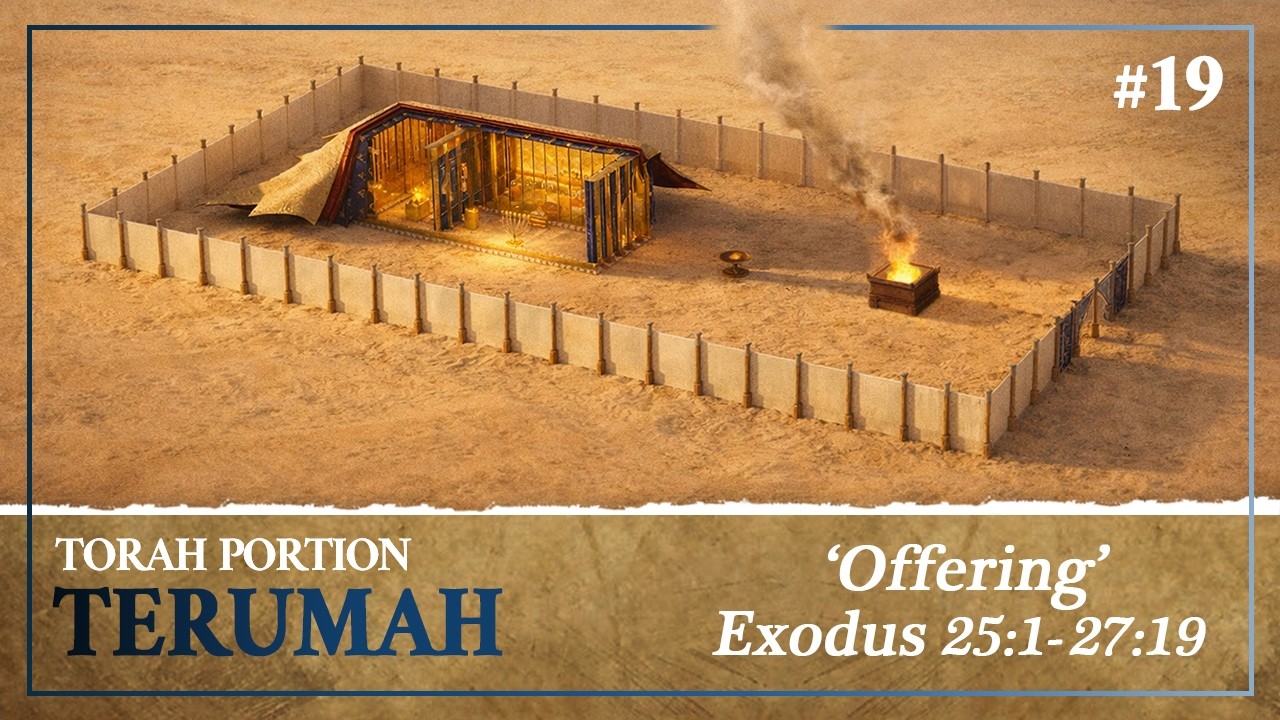 God's Hidden Plan in the Pattern of the Tabernacle - Torah Portion Terumah