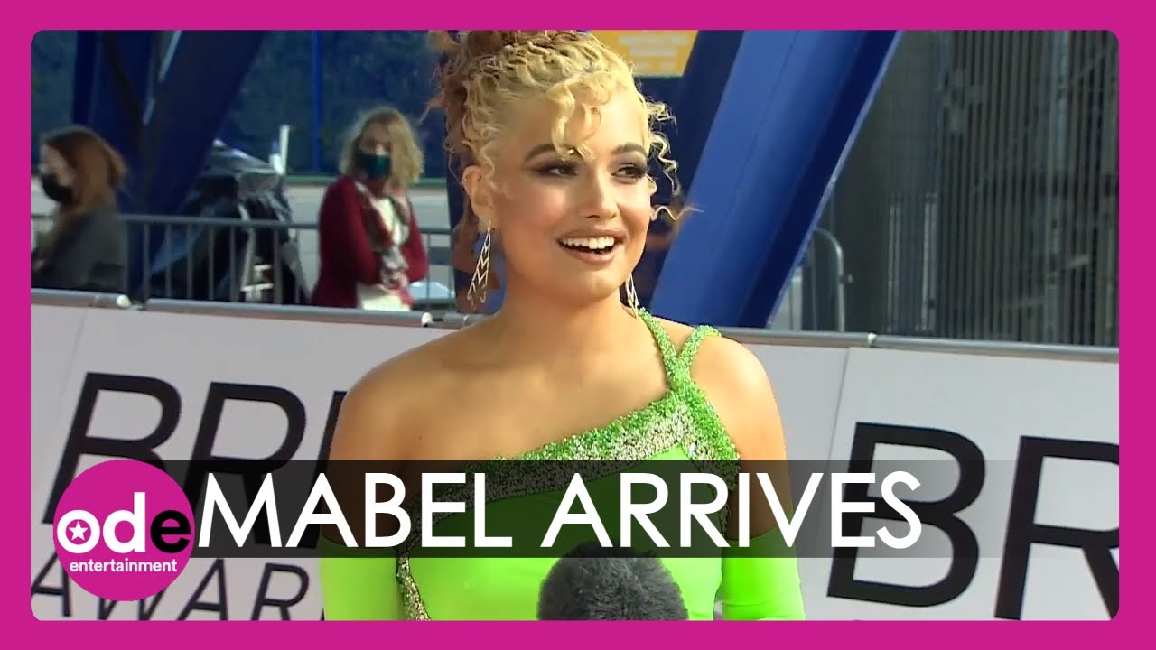 BRITS 2021: Mabel talks New Music on The Brits Red Carpet!