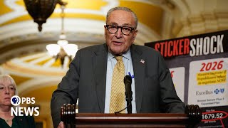WATCH LIVE: Senate Democratic leaders hold news conference as federal shutdown reaches 21 days
