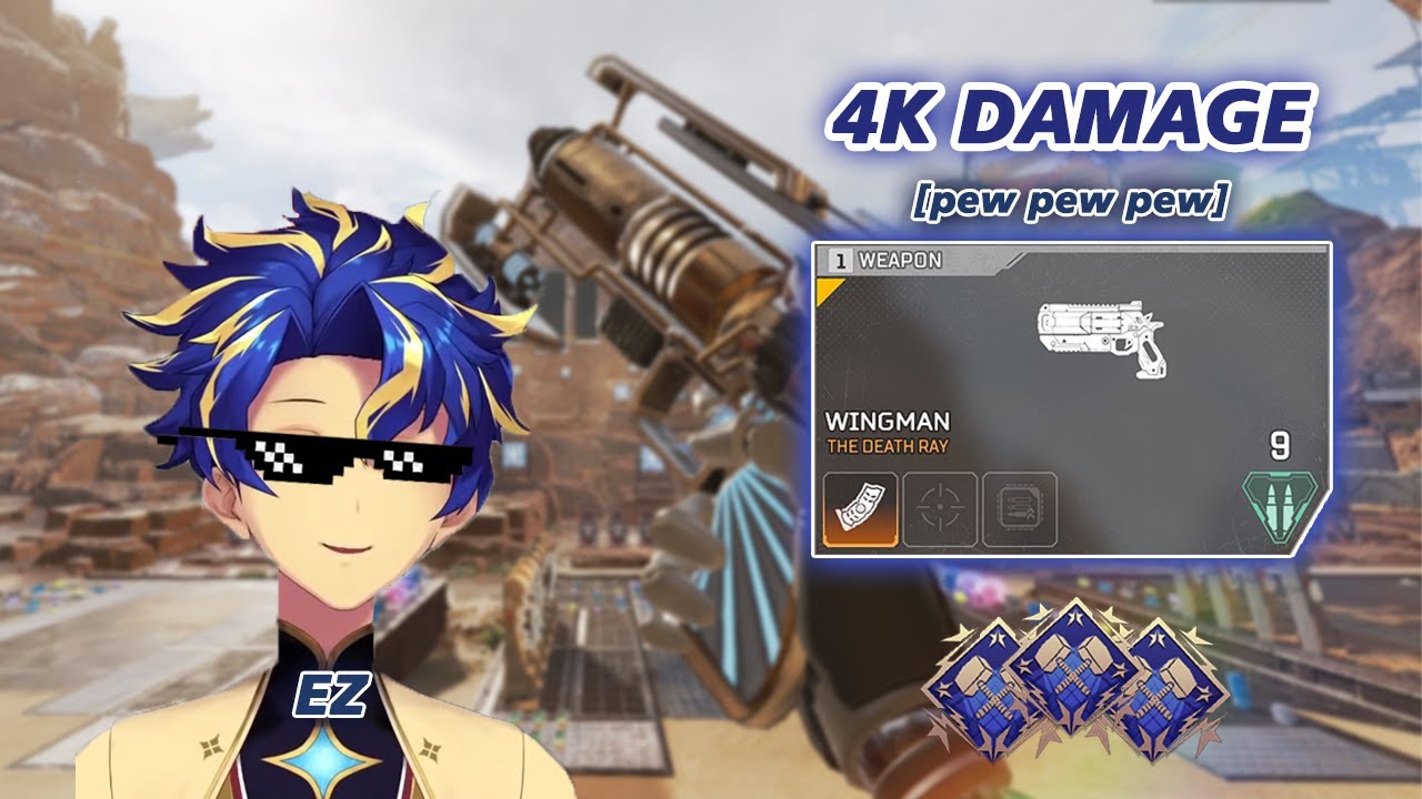 Astel 4K Damage using Wingman ǀ Astel Leda ǀ Holostars - YouTube