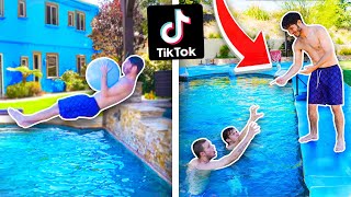 ReCreating VIRAL Tik Toks! (Pool Edition)