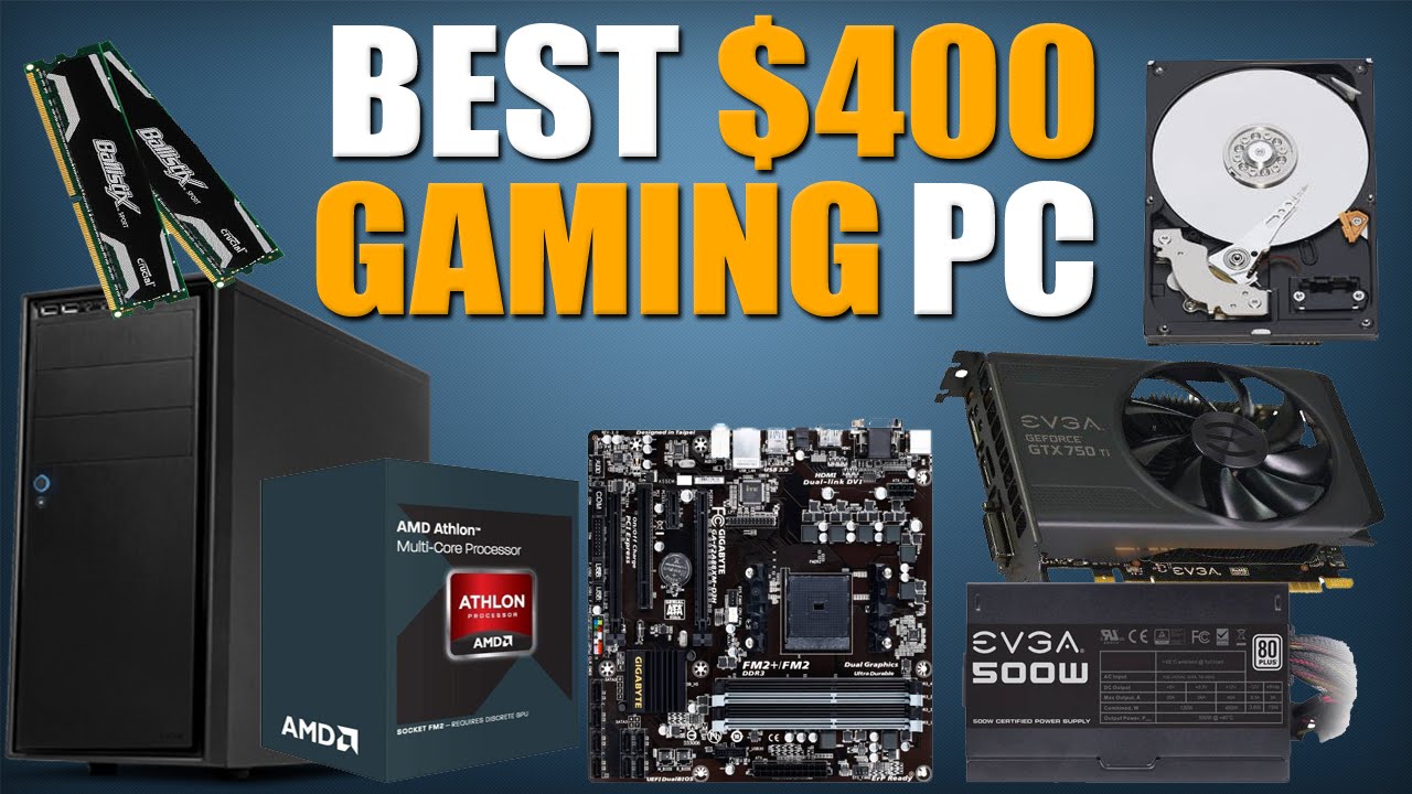 The Best 400 Gaming PC Build Great Budget Gaming PC YouTube