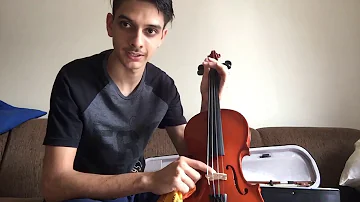 Qual é a melhor forma de guardar o violino?