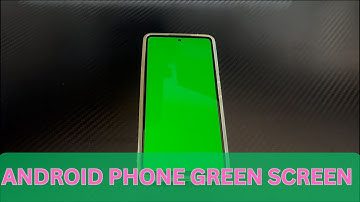 Screen Turns Green Suddenly? Here