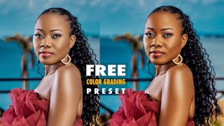 Free Color Grading Preset in photoshop For Better Skin Tones