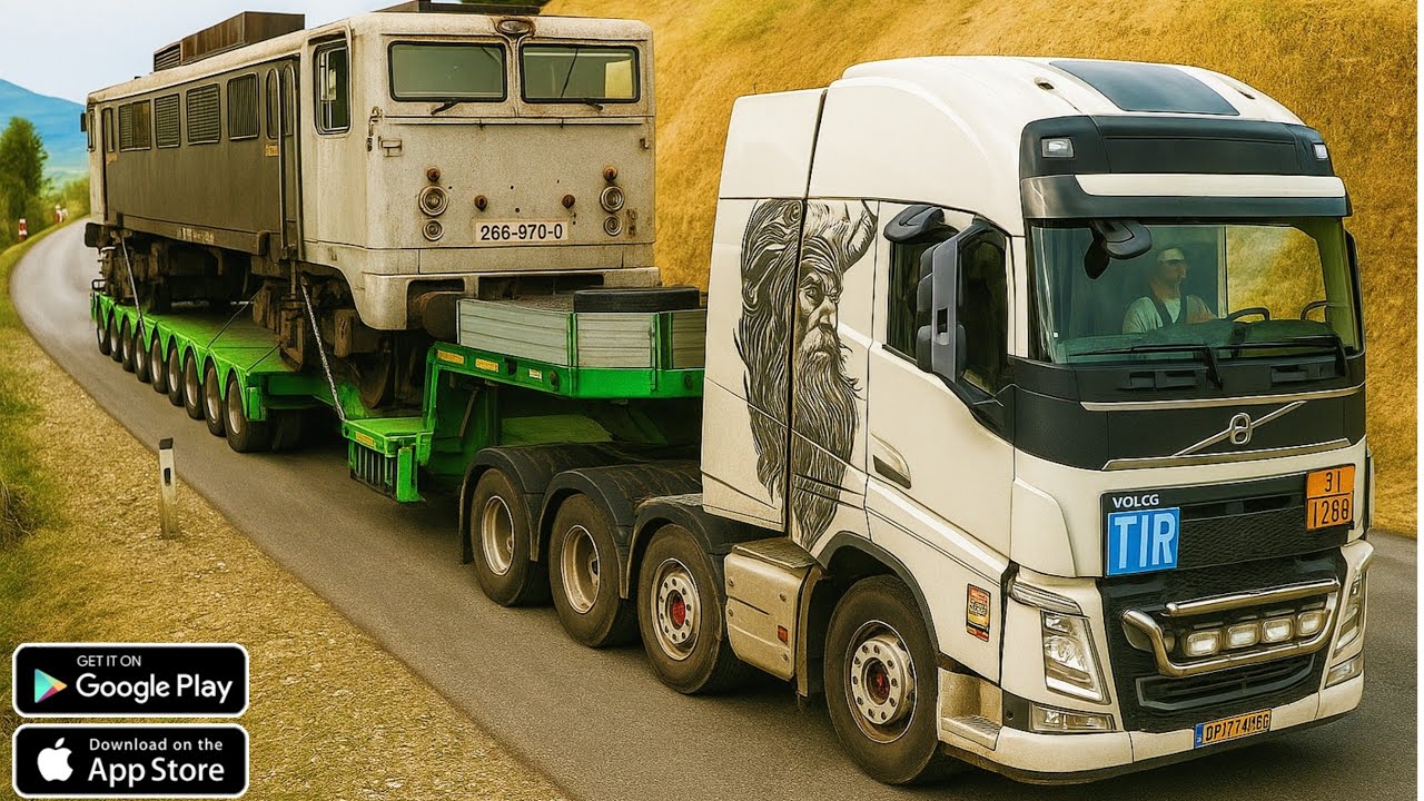 🚚 Truckers of Europe 3 🛣️  128t Wagon  ✅️ Frankfurt to Stuttgart🚦 Volvo FH16  truck ✅️ V 0.5.55