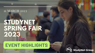 Studynet Group Education Fair - Spring 2023