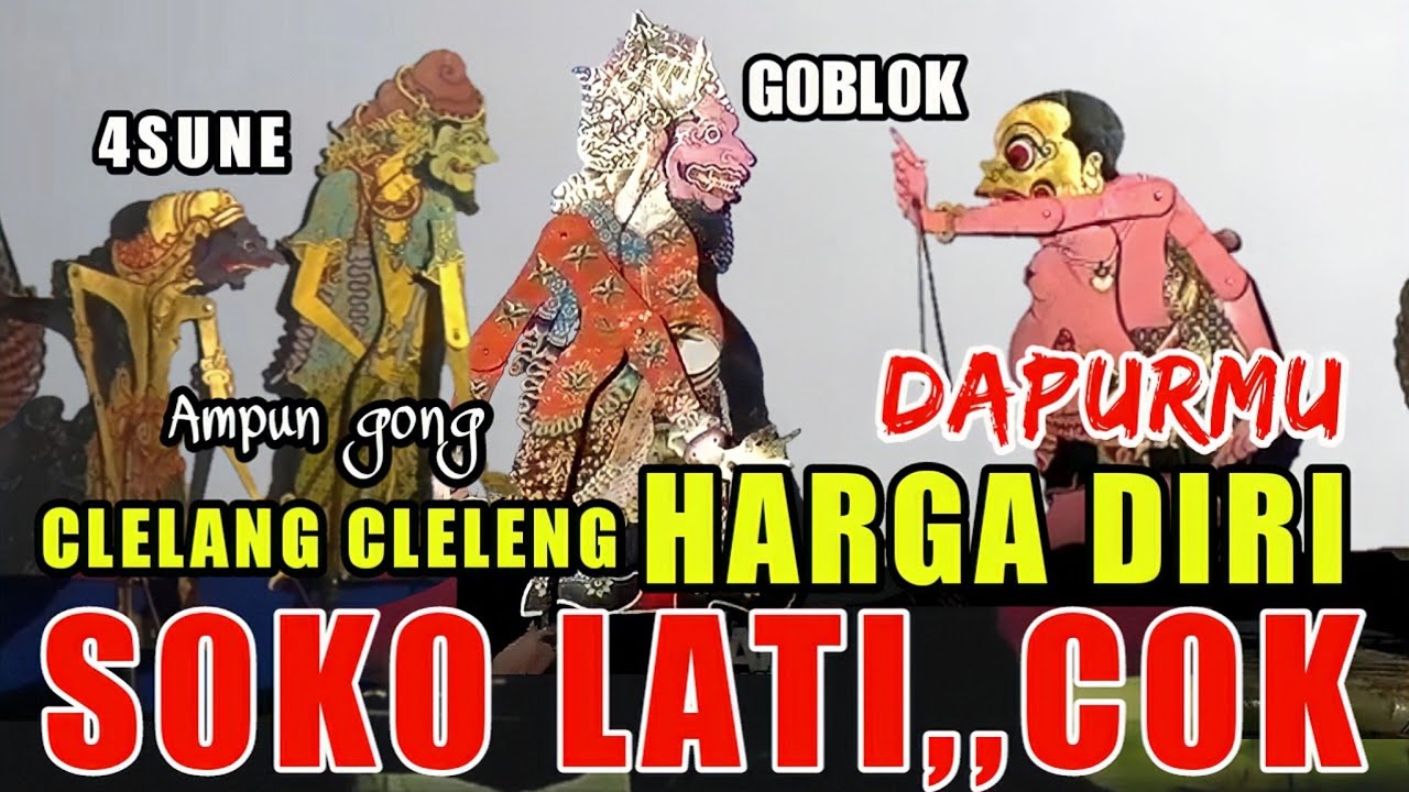 DERR...bagong kyai semar murko harga diri di taruhne ing ngarepe kurowo gae mbelani putro pandowo