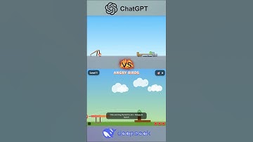 Angry Birds DeepSeek vs ChatGPT #ai #chatgpt #deepseek #coding