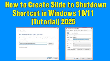 How to Create Slide to Shutdown Shortcut in Windows 10/11 [Tutorial] 2025