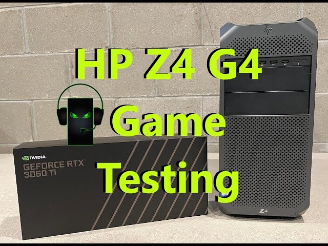 HP Z4 G4 Xeon Six Core W-2133 32Go Ram 1ToNVMe + 1To HDD NVidia