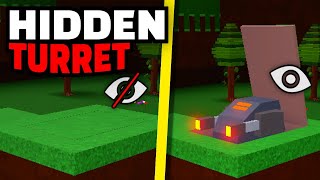 How to Make a HIDDEN TURRET | Build a Boat for Treasure - Tips & Tricks